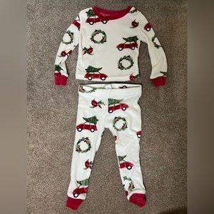 18m Christmas pajamas